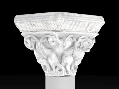 Capital 2 Low-poly 3D model