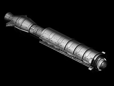 Satellite-spaceship-Xingxu 01 3D model