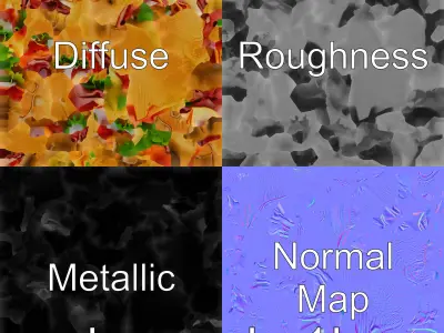 Realistic Sub Sandwich 3D model pack Low-poly 3D model