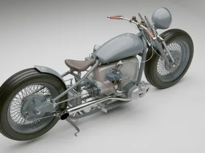 Chopper 3D model