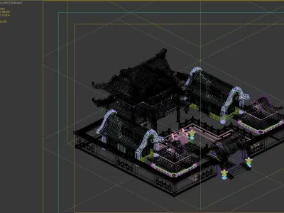 Ancient Architecture 3D model order
