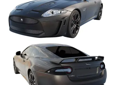 Jaguar XKR-R 3D model