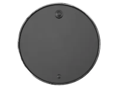 Texaco oil barrel 3D model