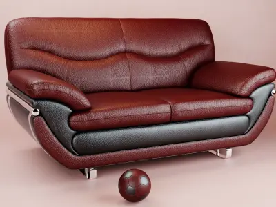 Classic Sofa 3D model