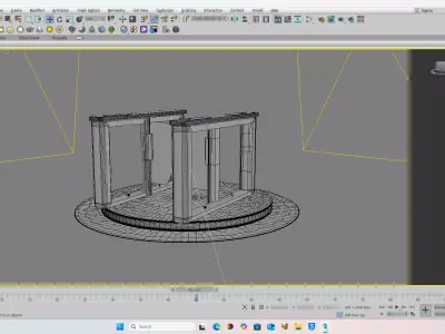 SMART GATE  Low-poly 3D model