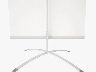 Banner Stand Easy Flex 3D Model 3D model