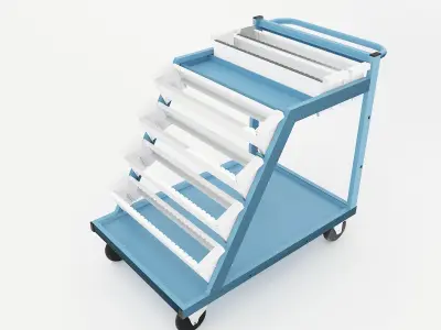 CNC Lagersysteme - bedrunka-hirth 3D model