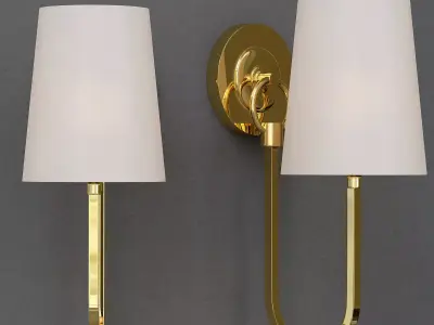 Scone lamp 3D model