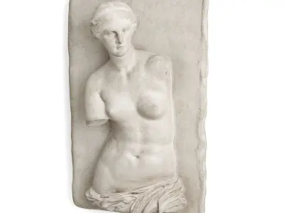 Venus wall relief 3D model