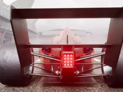 Tatuus F4 Racing Car High Detail PBR 3D Model Low-poly 3D model