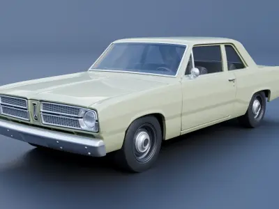 Plymouth Valiant 100 1967 3D print model