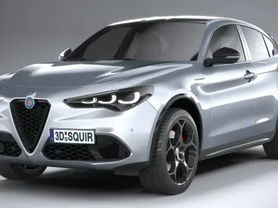 Alfa Romeo Stelvio 2023 3D model