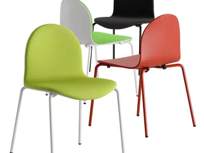 Branca Norma Dining Chair 3D model