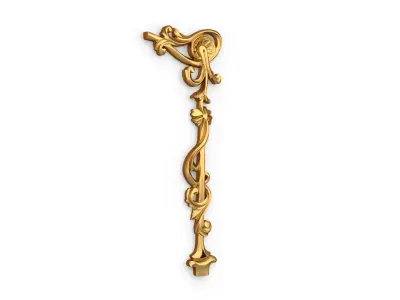 Classic carved decor ornament 355 3D model