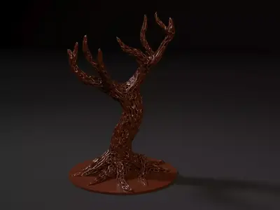 Wood voronoi 2 3D print model