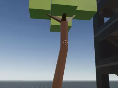 Simple Free Tree Free low-poly 3D model