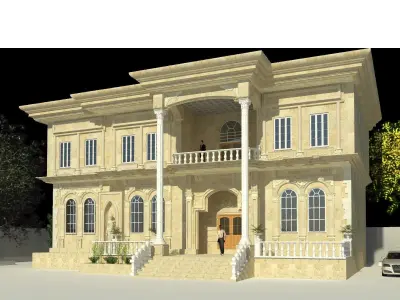 0001villa classic MA 3D model