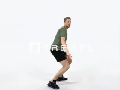 Mistery 08I Football Changing Direction Sports Man Low-poly 3D model