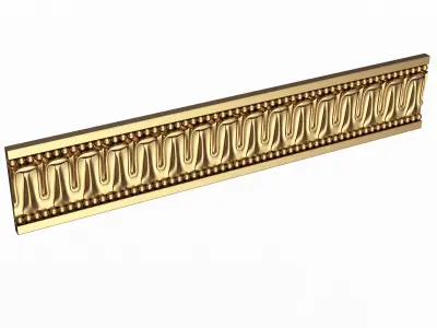 Ornament Element Molding 032 Low-poly 3D model