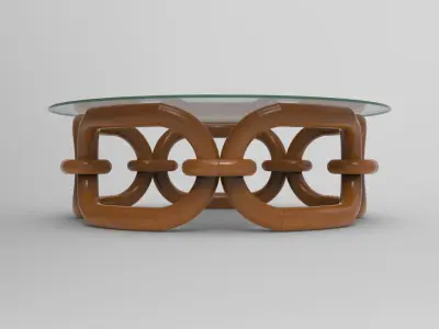 Bilp Coffee Table Low-poly 3D model