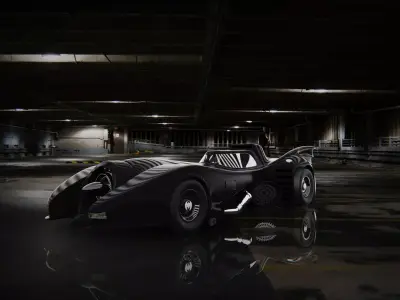 Batmobile 1989 V2 3D model