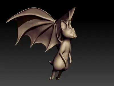 Bat Sculpt 3D model