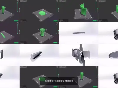 Mold for vase 3D Model Collection