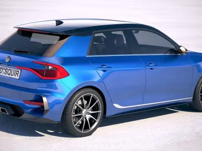 Generic Hatchback 2019 v2 3D model