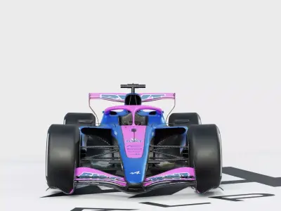 F1 Alpine A526 2026 3D model