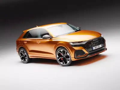 Audi RS Q8 2020 3D model