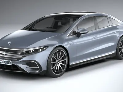 Mercedes-Benz EQS 2025 3D model