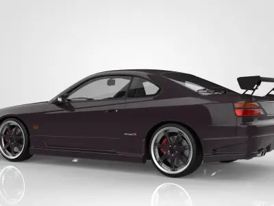 Nissan Silvia s15 3D model