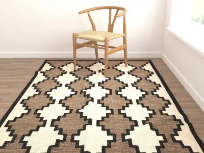 Rugs No 279 Low-poly 3D model