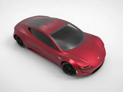 Tesla Roadster 2020 3D model
