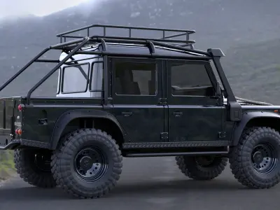Land Rover Defender 110 Double Cabin Spectre 3D model