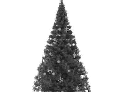 Christmas Decoration Tree Low-poly 3D model