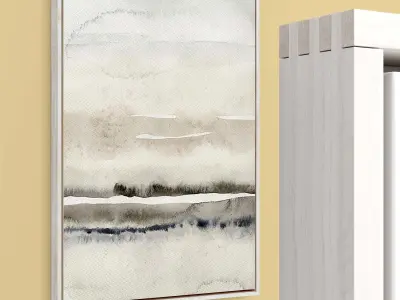 Plaster Two Frame 30 Low-poly 3D model