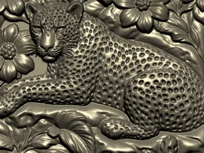 Leopard A6 3D print model