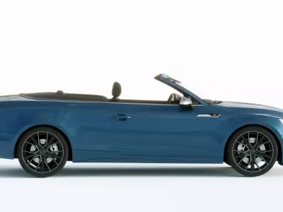 Audi S5 Cabrio 2020 3D model