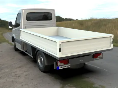 Mercedes Sprinter 2013 Pick-up 3D model