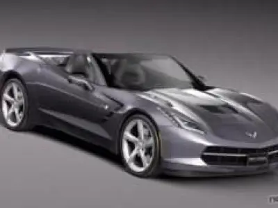 corvette C7 Stingray Convertible 3D model