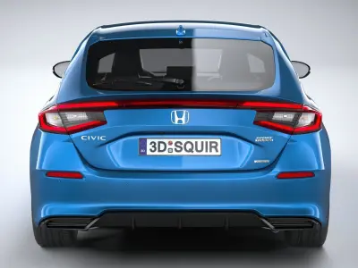 Honda Civic Hatchback 2025 3D model