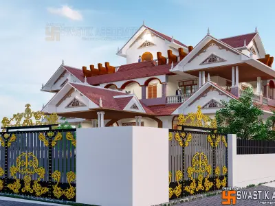 INDIAN TRADITIONAL HOME 3D model