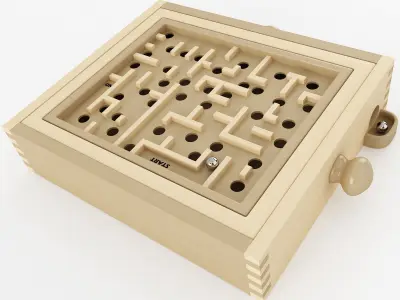 Labyrinth Game 3D model