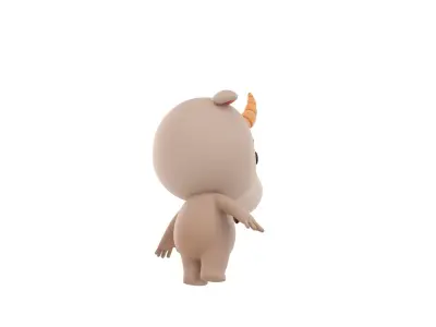 Character166 Goat 3D model