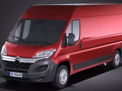 Citroen Jumper 2015-2018 3D model