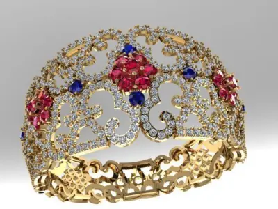 Large bangle 3D print model