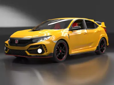 Civic Type R 3D print model
