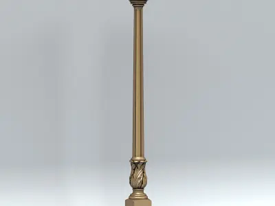 Baluster 003 3D model