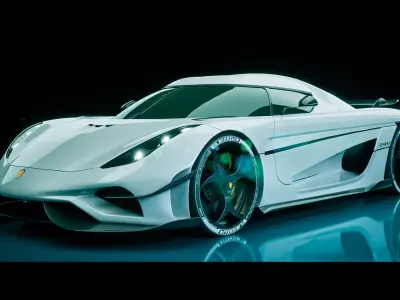 Koenigsegg Regera 3D Model 3D model